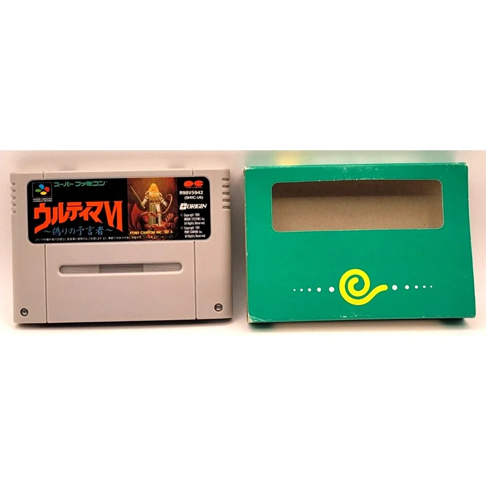 Ultima VI‎ 6 SFC Nintendo Super Famicom SNES Japan Import US Seller I935
